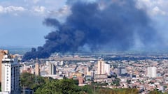 Reportan incendio estructural en el barrio Porvenir de Cali.