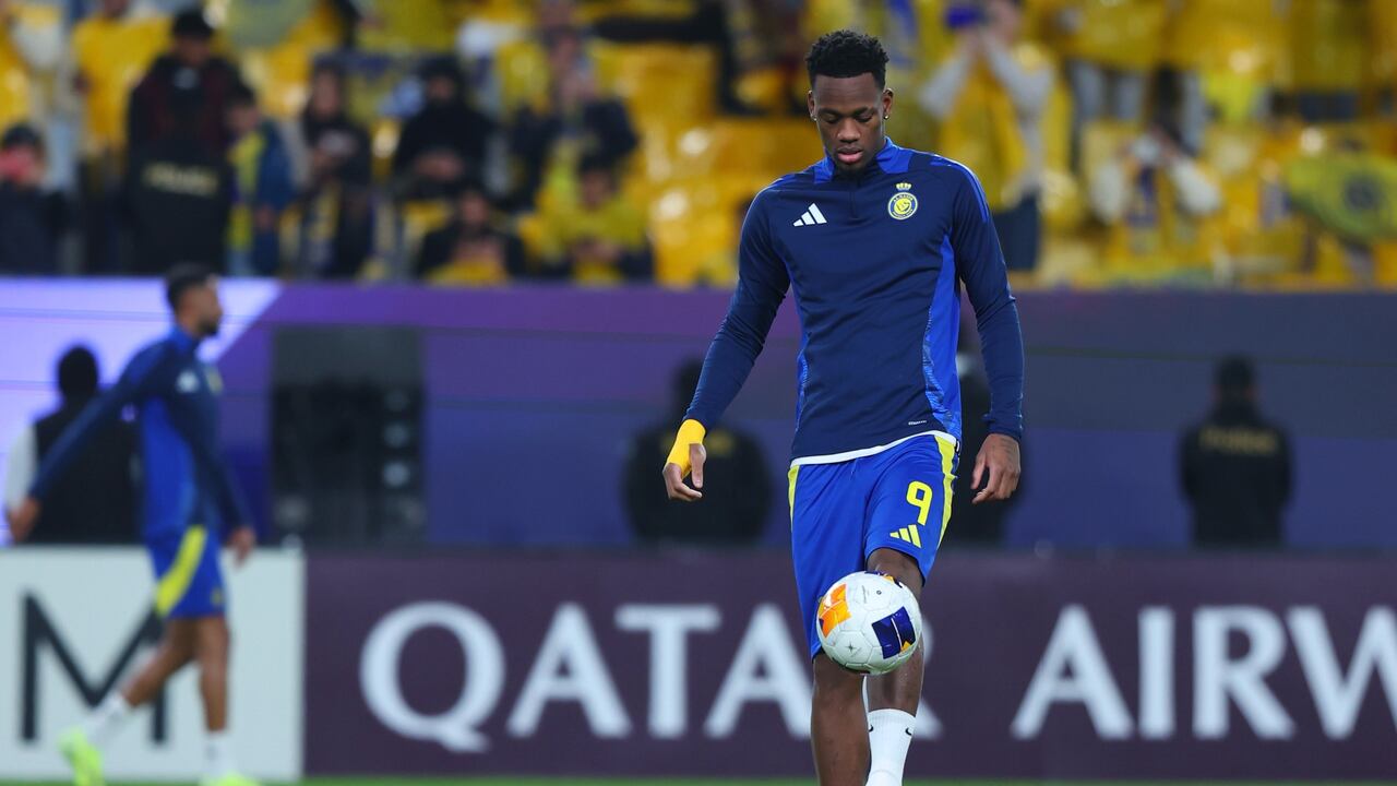 Jhon Durán con los colores del Al-Nasrr saudí.