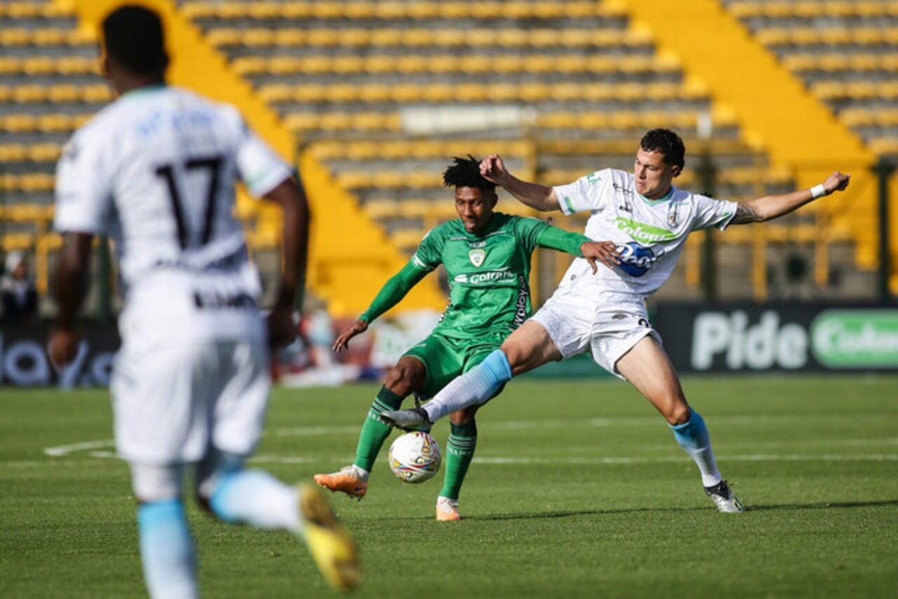 Imagen del partido entre Equidad y Jaguares por la fecha 14 de la Liga BetPlay 2023-ll