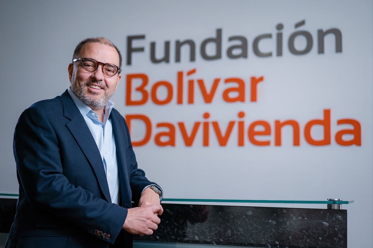 Fernando Cortés McAllister, presidente de la Fundación Bolívar Davivienda. Foto: suministrada por la Fundación