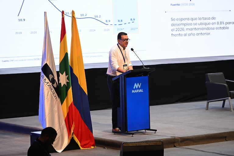 Julián Buitrago, director de Planeación Nacional participó del congreso de Camacol. Foto suministrada por Camacol.