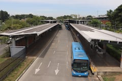 Planta de energía solar en el techo de la estación Simón Bolívar del mío generará 114 megavatios de energía para el sistema eléctrico de Cali.
