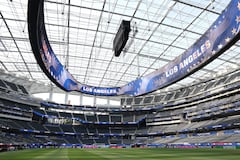 Vista general del interior del estadio antes del partido del Grupo D de la Copa Mundial de la FIFA 2026 entre Estados Unidos y Paraguay en el Estadio de Los Ángeles el 11 de junio de 2026 en Los Ángeles, California.