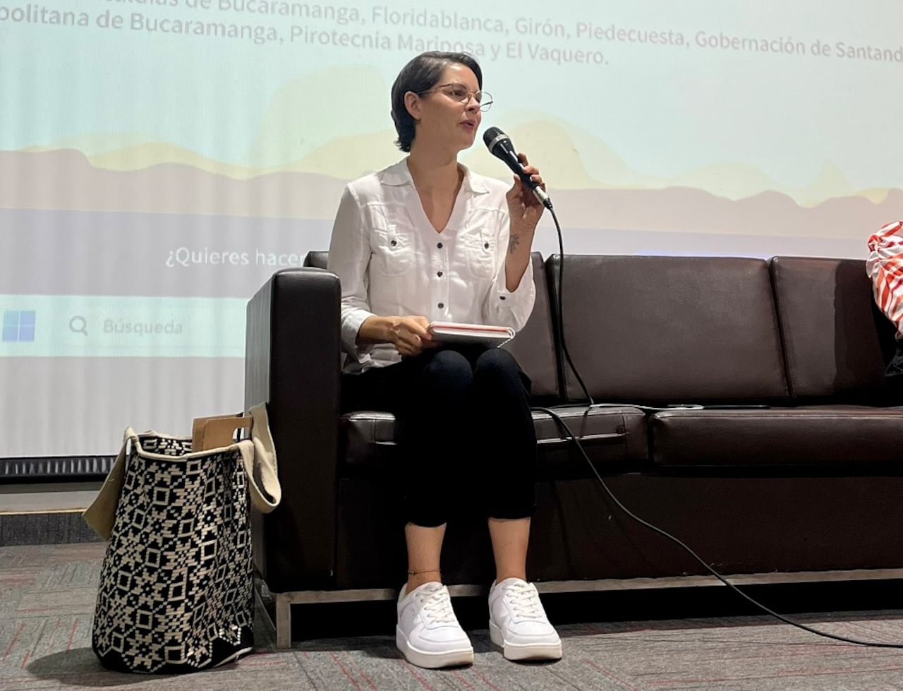 La senadora Andrea Padilla, quien instauró la denuncia contra Patarroyo.