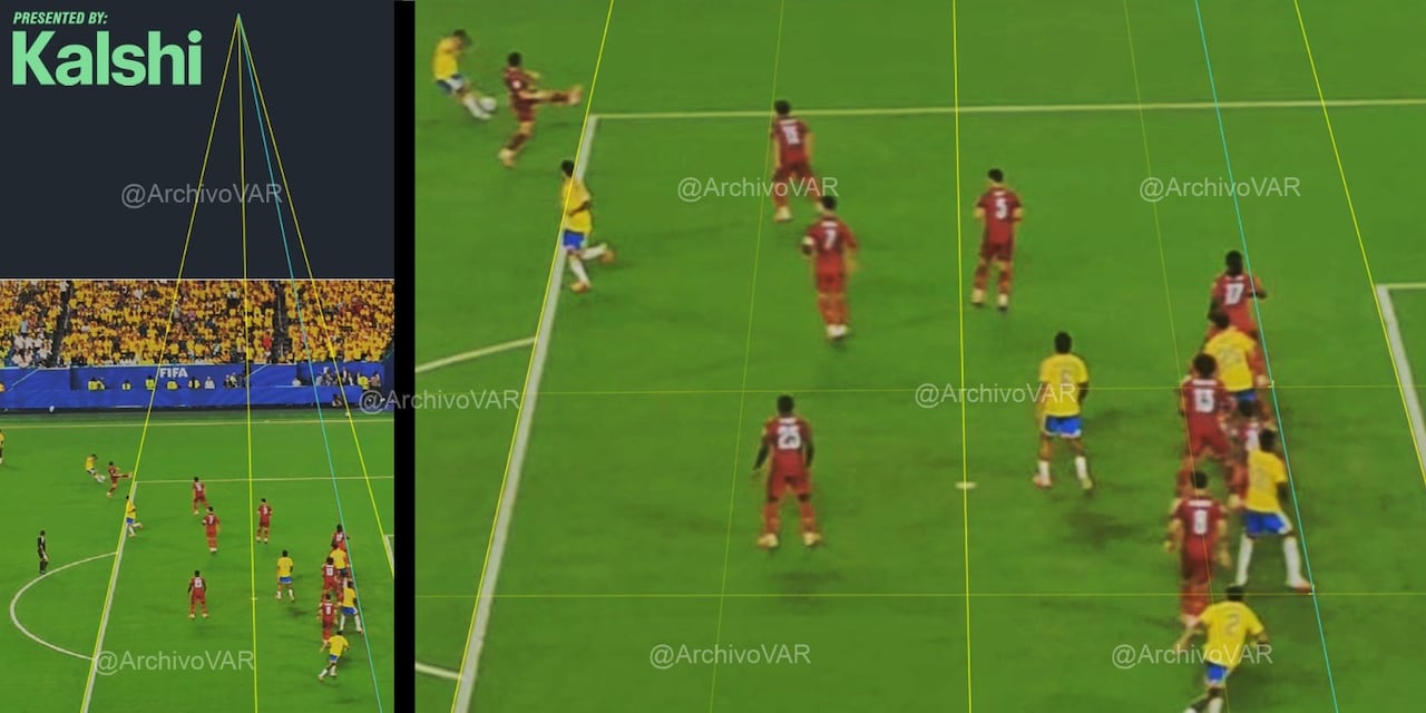 Dávinson Sánchez celebró de inmediato su cabezazo al fondo de la red, pero la alegría de la Selección Colombia duró apenas unos segundos tras la decisión del juez de línea.