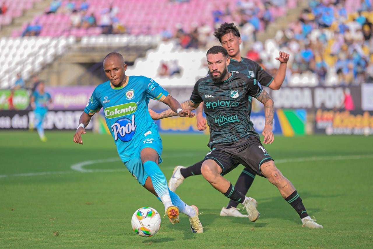 Imagen del partido entre Jaguares de Córdoba y Deportivo Cali por la fecha 1 del primer semestre de la Liga Colombiana 2026.