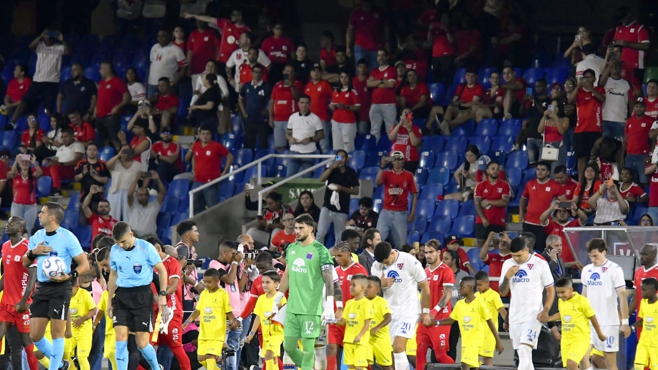 Imagen del partido entre América de Cali y Tigre por la fecha 5 del Grupo A de la Copa Sudamericana 2026.