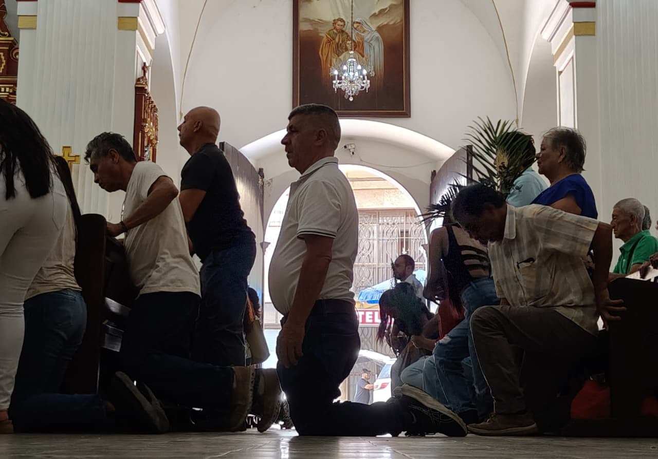 Domingo de Ramos en la Iglesia La Ermita en Cali. 29 de marzo de 2026. Fotos: Jorge Orozco.