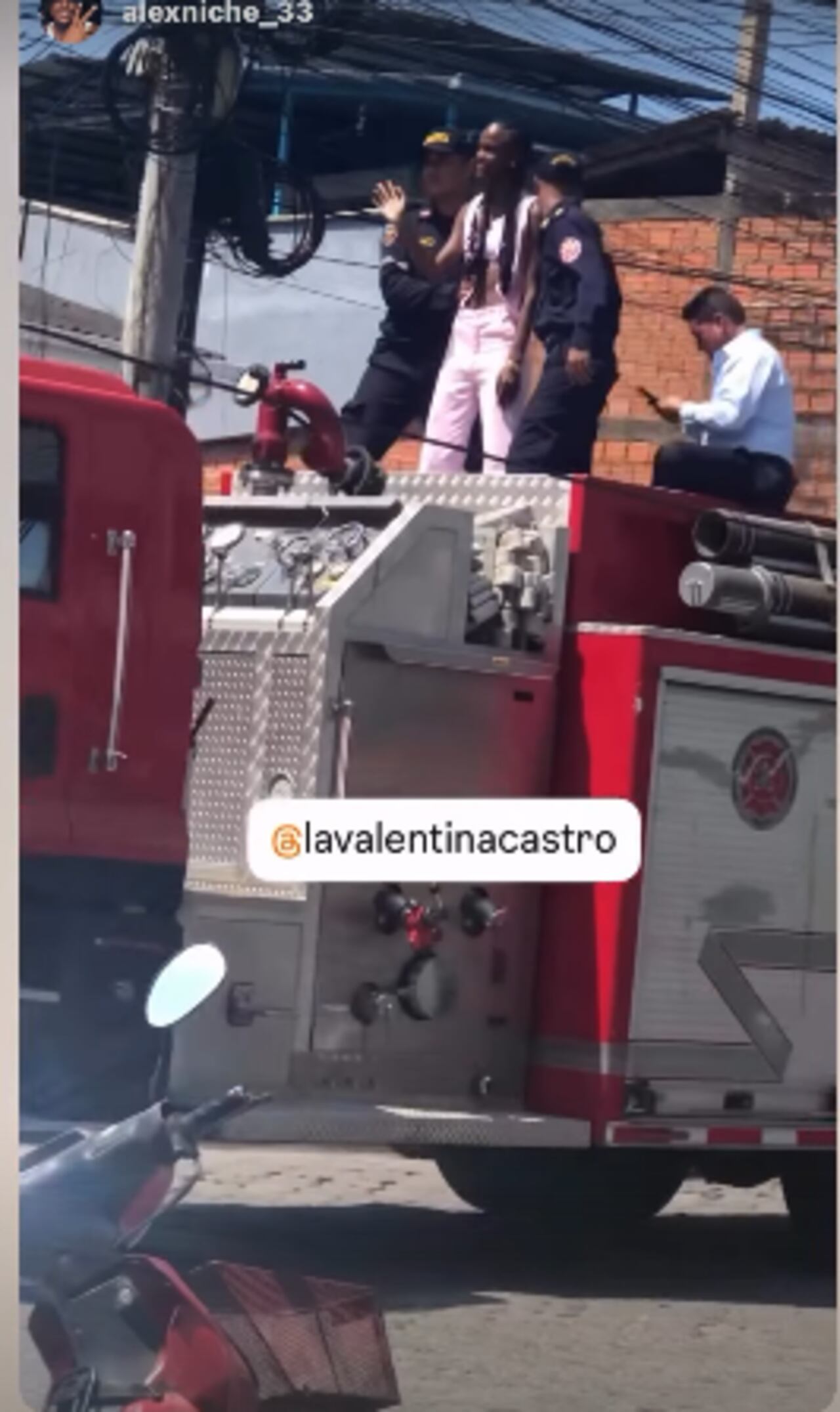 Valentina Castro fue recibida en Tumaco.