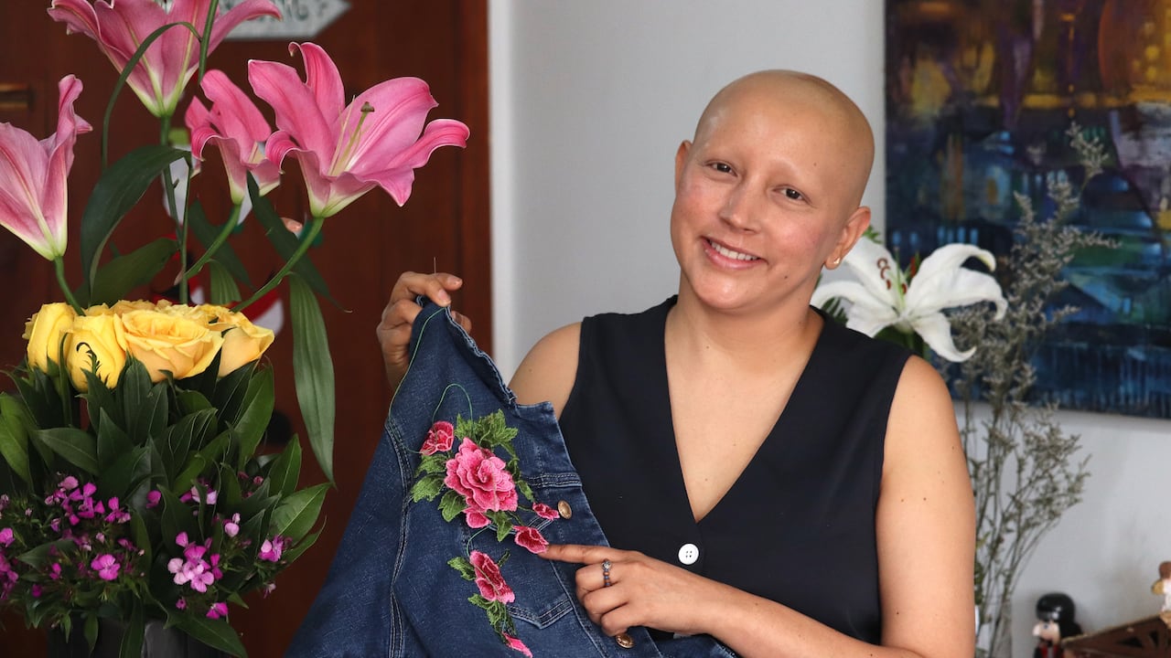 Edna Magaly Ayala periodista ex reina de belleza, está en tratamiento por segunda vez contra el cáncer.