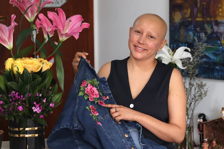 Edna Magaly Ayala periodista ex reina de belleza, está en tratamiento por segunda vez contra el cáncer.