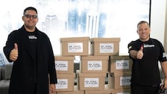 Carlos Fernando Cuevas (izquierda) y Santiago Botero (derecha). Candidatos a Vicepresidencia y Presidencia de la República, respectivamente.