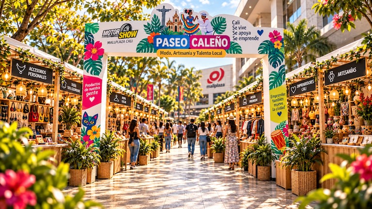 Este fin de semana, en Mall Plaza, estará el Paseo Caleño, con varios emprendimientos.