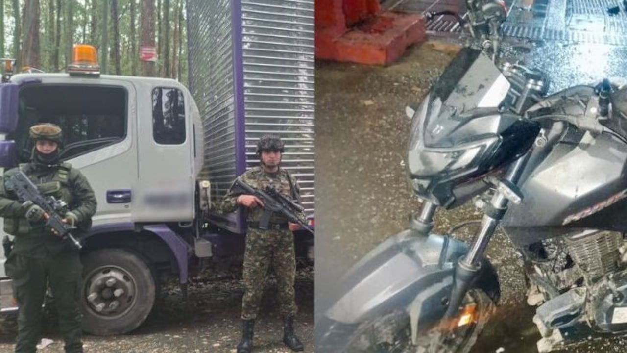 Motocicleta recuperada por la Policía Metropolitana de Popayán en el sector de la plaza de mercado del barrio Bolívar, tras verificar que presentaba reporte vigente por hurto en el sistema judicial.