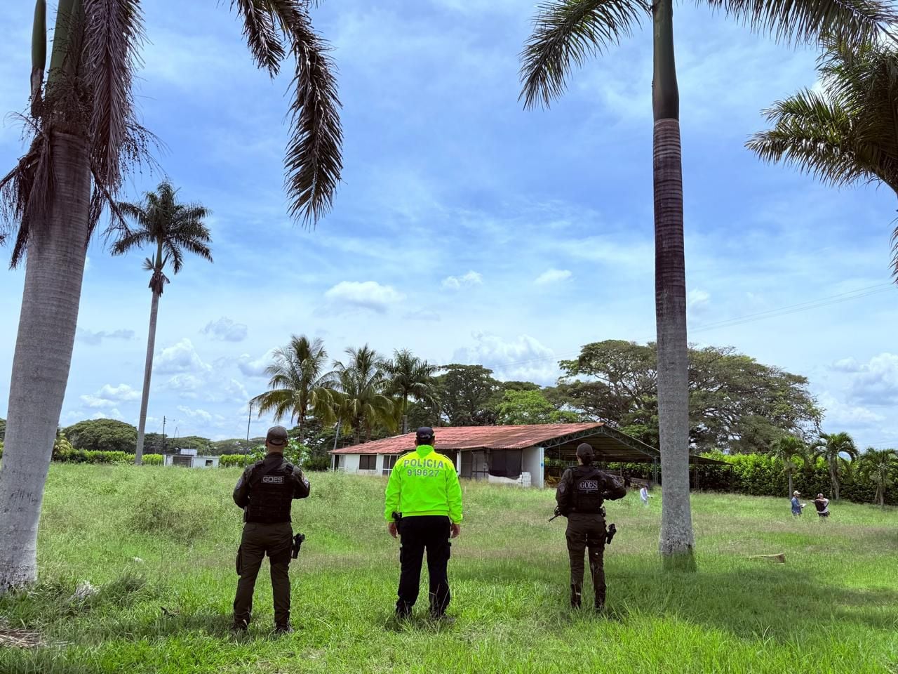 La operación fue ejecutada por unidades de la Dirección de Investigación Criminal e Interpol (Dijín).