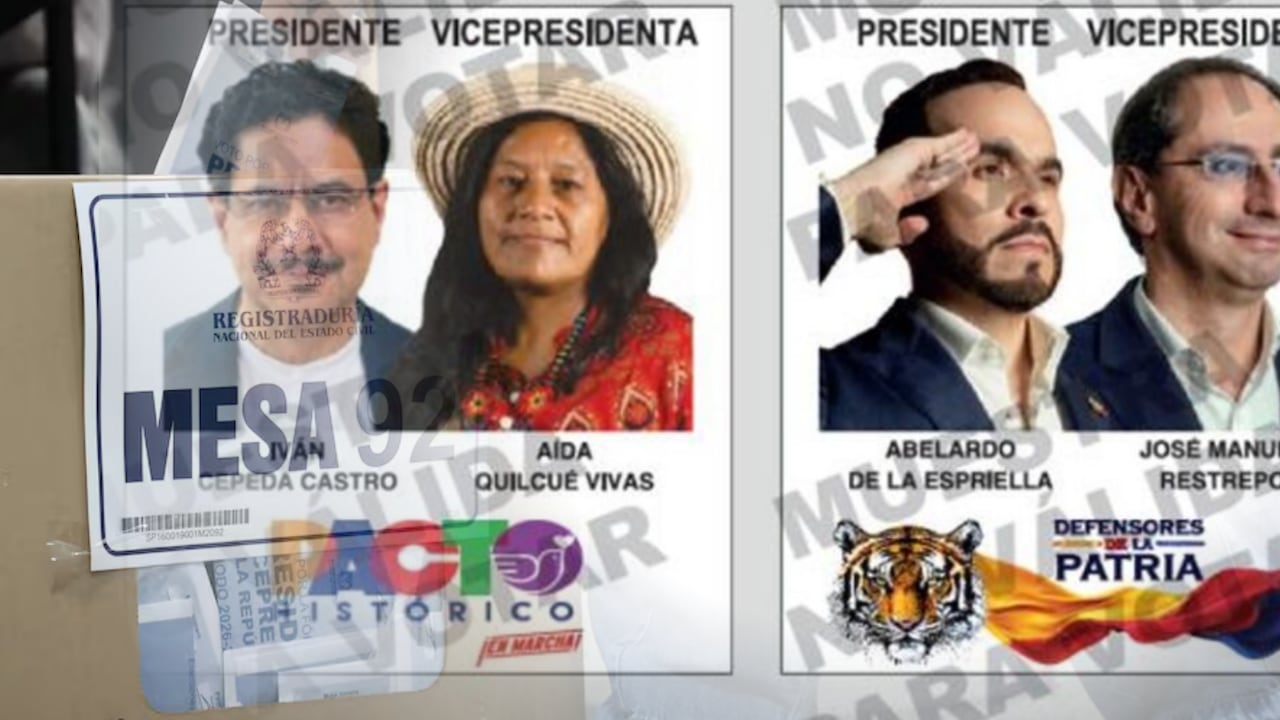 La entidad electoral presentó oficialmente la tarjeta electoral.