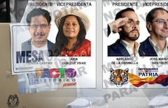 La entidad electoral presentó oficialmente la tarjeta electoral.