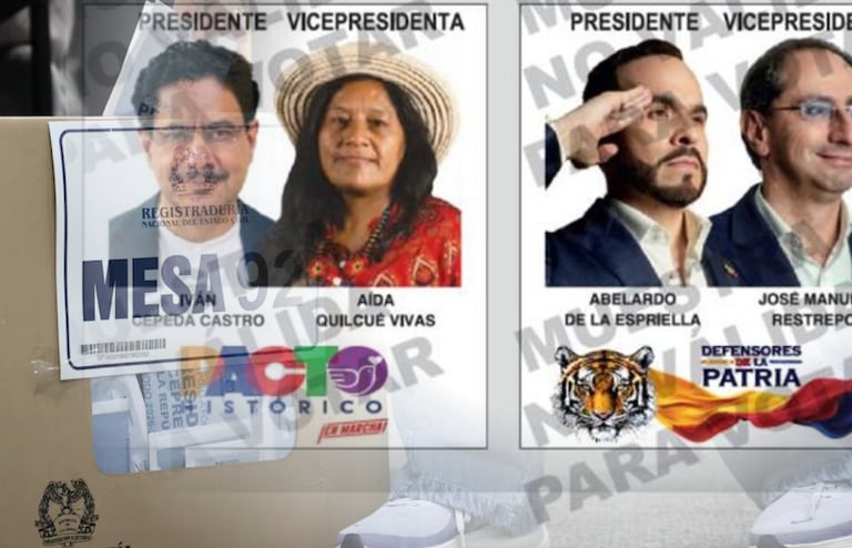 La entidad electoral presentó oficialmente la tarjeta electoral.