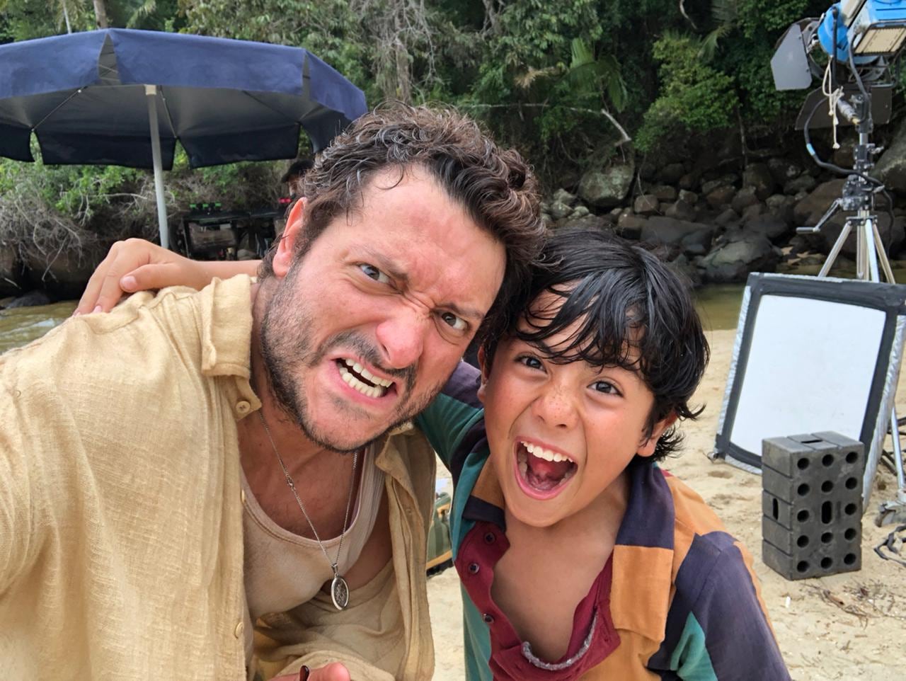 Juan José tiene 12 años y ya actuó en su primer filme de Hollywood.