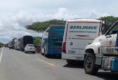 Luego de casi 30 horas, levantaron el bloqueo en la Troncal del Caribe.