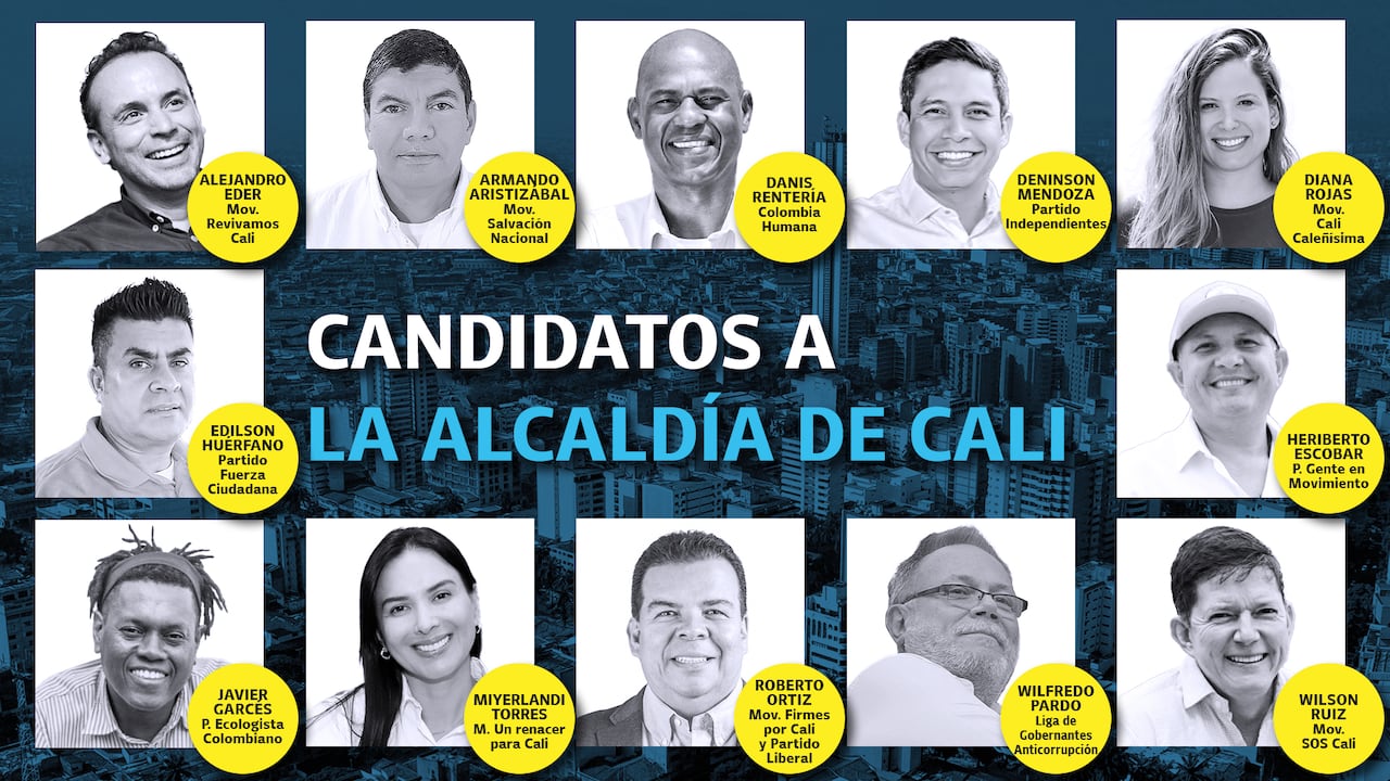Candidatos a la alcaldía de Cali