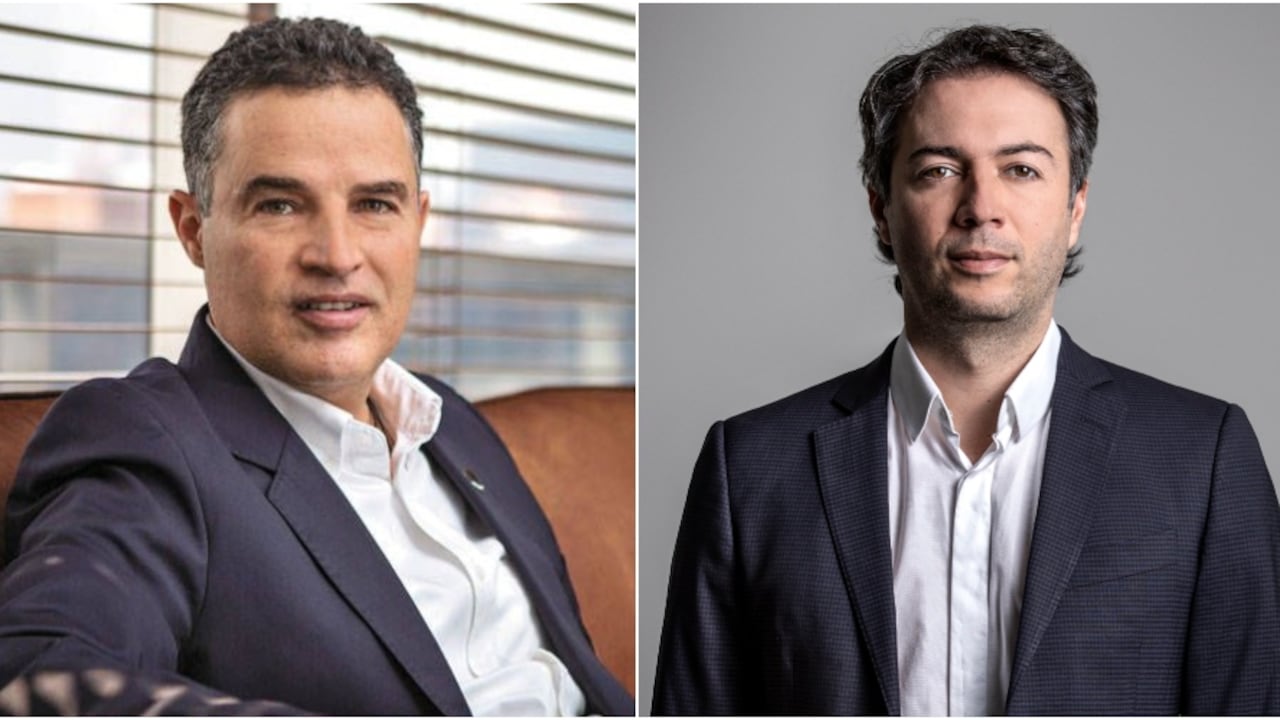 El gobernador Aníbal Gaviria y el alcalde Daniel Quintero.