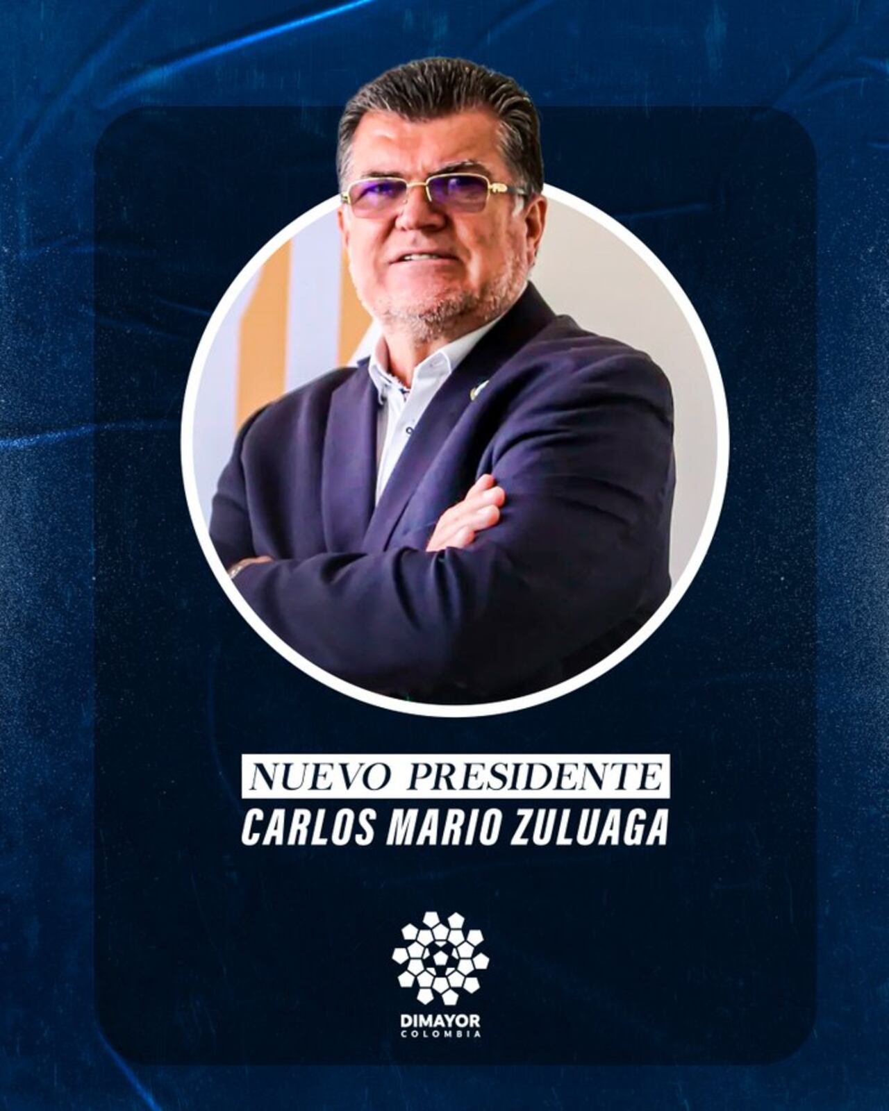 Carlos Mario Zuluaga Pérez, fue designado como nuevo presidente de la Dimayor en una Asamblea Extraordinaria realizada en Barranquilla.