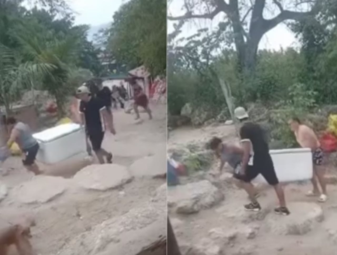 El hecho generó opiniones divididas.