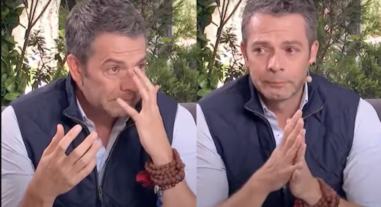 Iván Lalinde lloró en el programa 'Bravíssimo' al recordar a su madre.