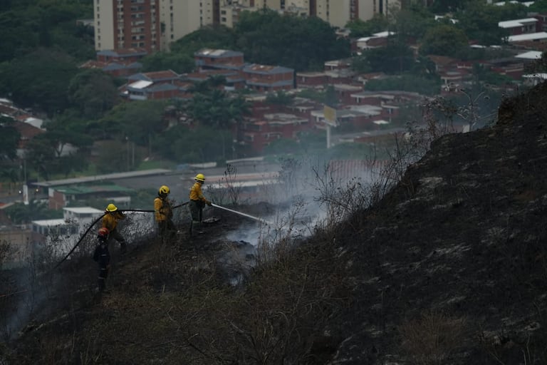 Tres incendios de vegetación fueron reportados este sábado en sectores de la zona de ladera de Cali, entre ellos Cristo Rey, Siloé-San Francisco y Polvorines.