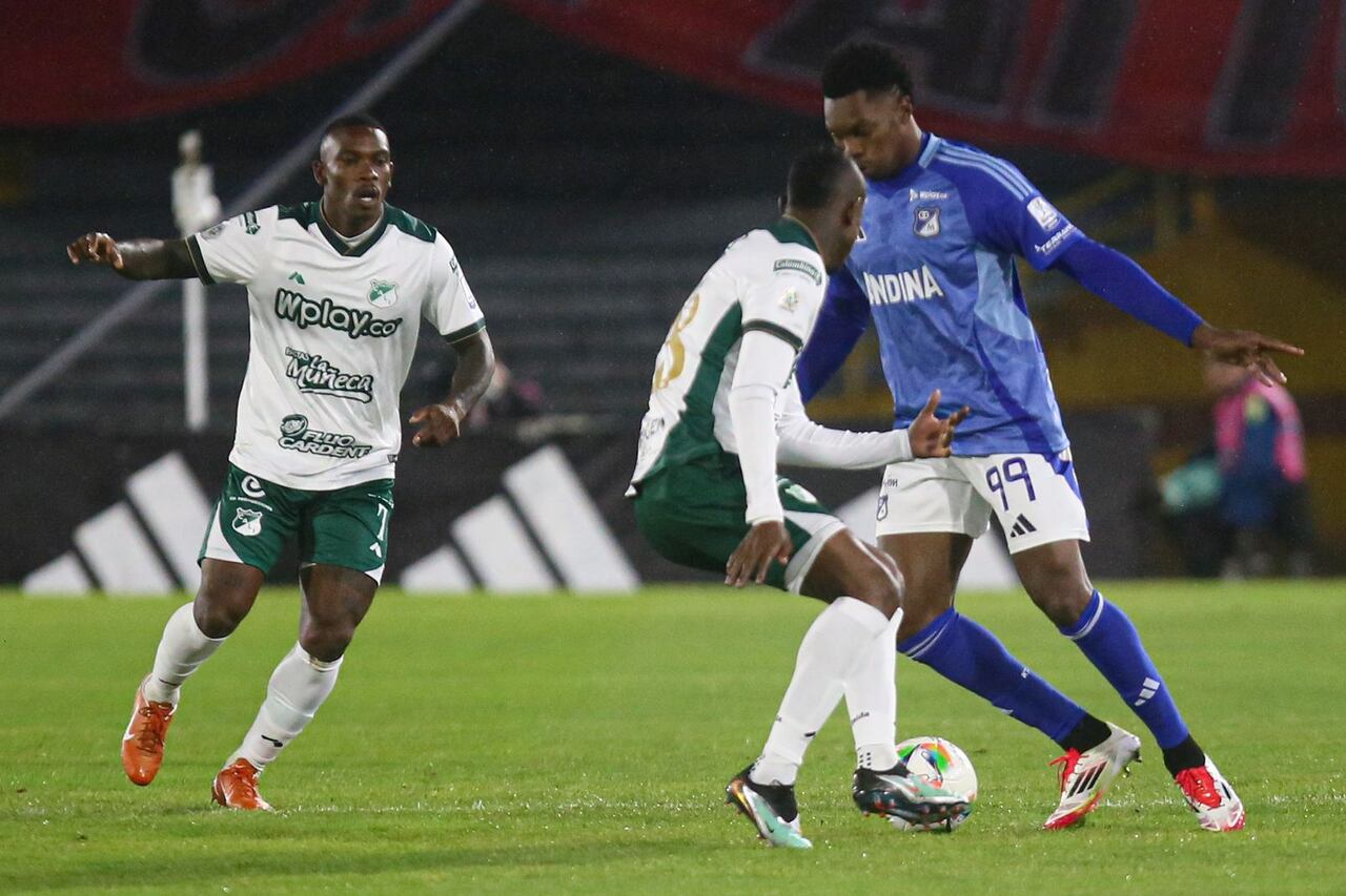 Imagen del partido entre Millonarios y Deportivo Cali por la fecha 6 del segundo semestre de la Liga colombiana 2025.