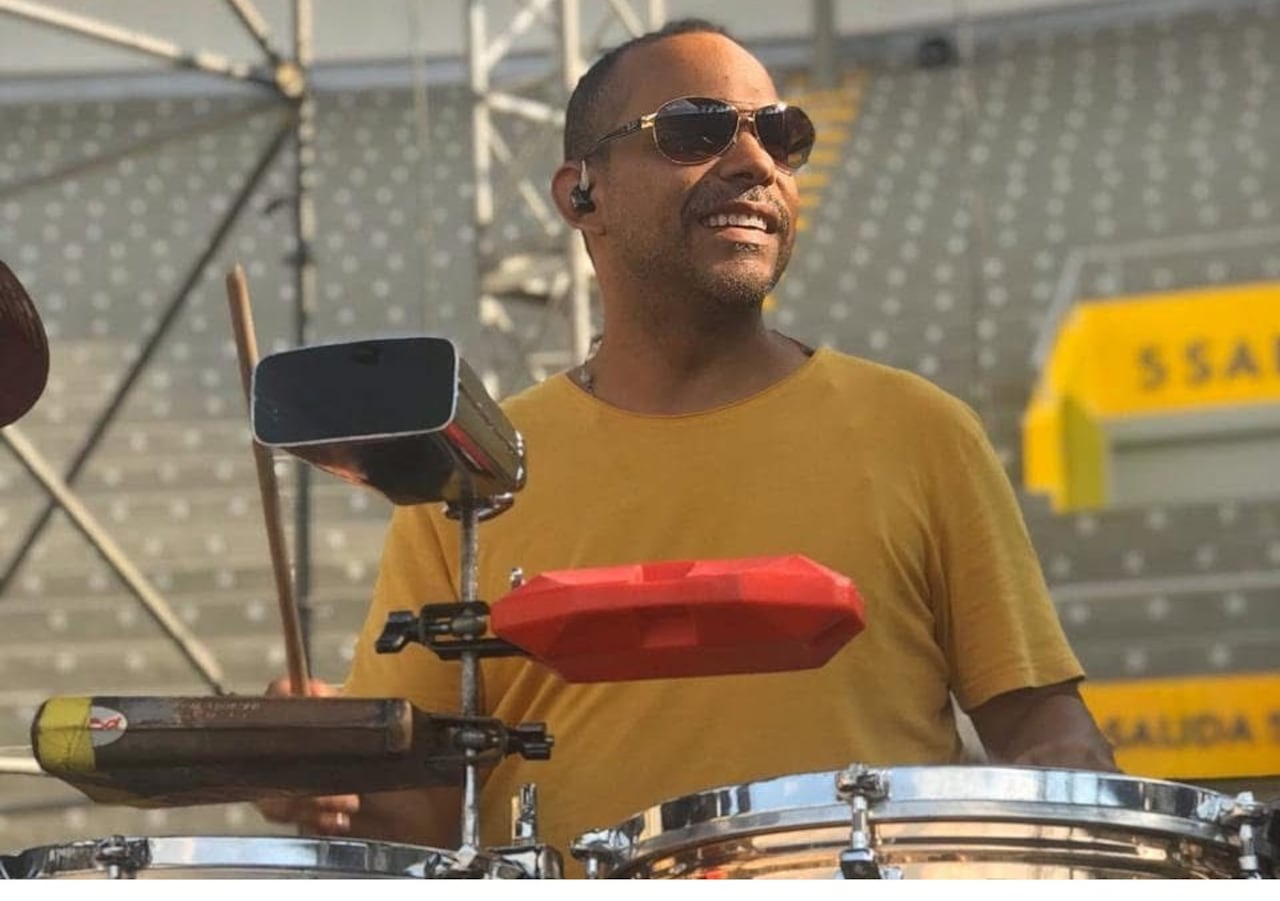 Luder Quiñones, timbalero de Willy García asesinado.