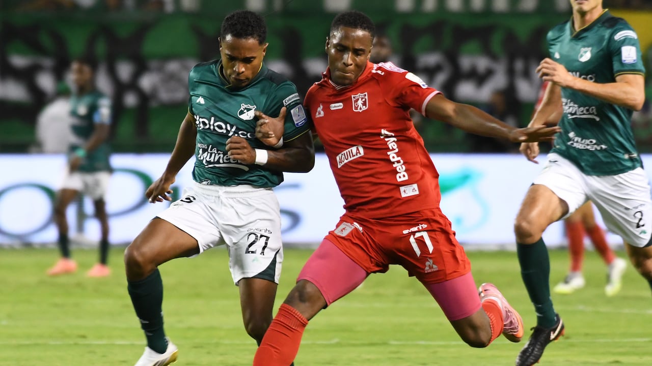 América 2 Deportivo Cali 0, Estadio Palmaseca. Liga Betplay.