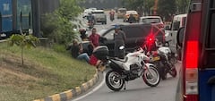 El accidente de tránsito en el norte de Cali.
