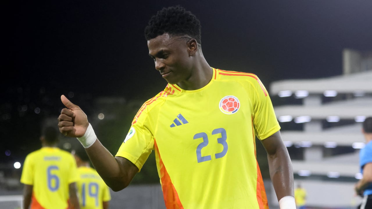 Neyser Villarreal, figura de la Selección Colombia Sub-20