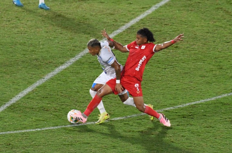 Imagen del partido entre América de Cali y Jaguares de Córdoba por la fecha 8 del primer semestre de la Liga Colombiana 2026.