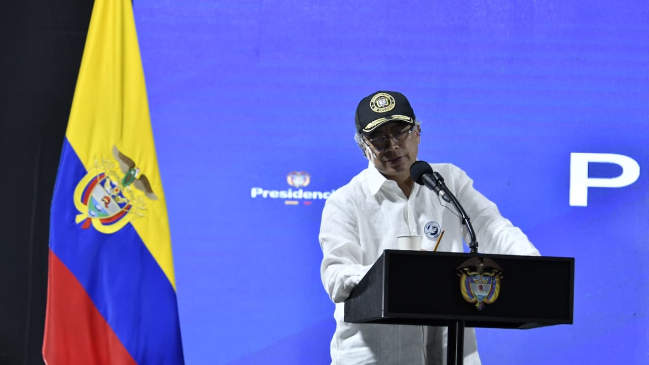 Gustavo Petro, presidente de la República de Colombia.