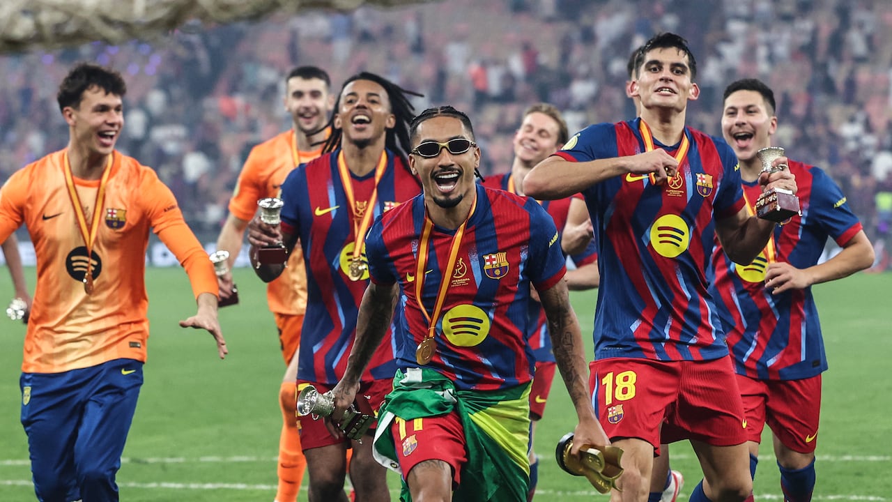 Raphinha fue la gran figura de esta gran final de clásico.