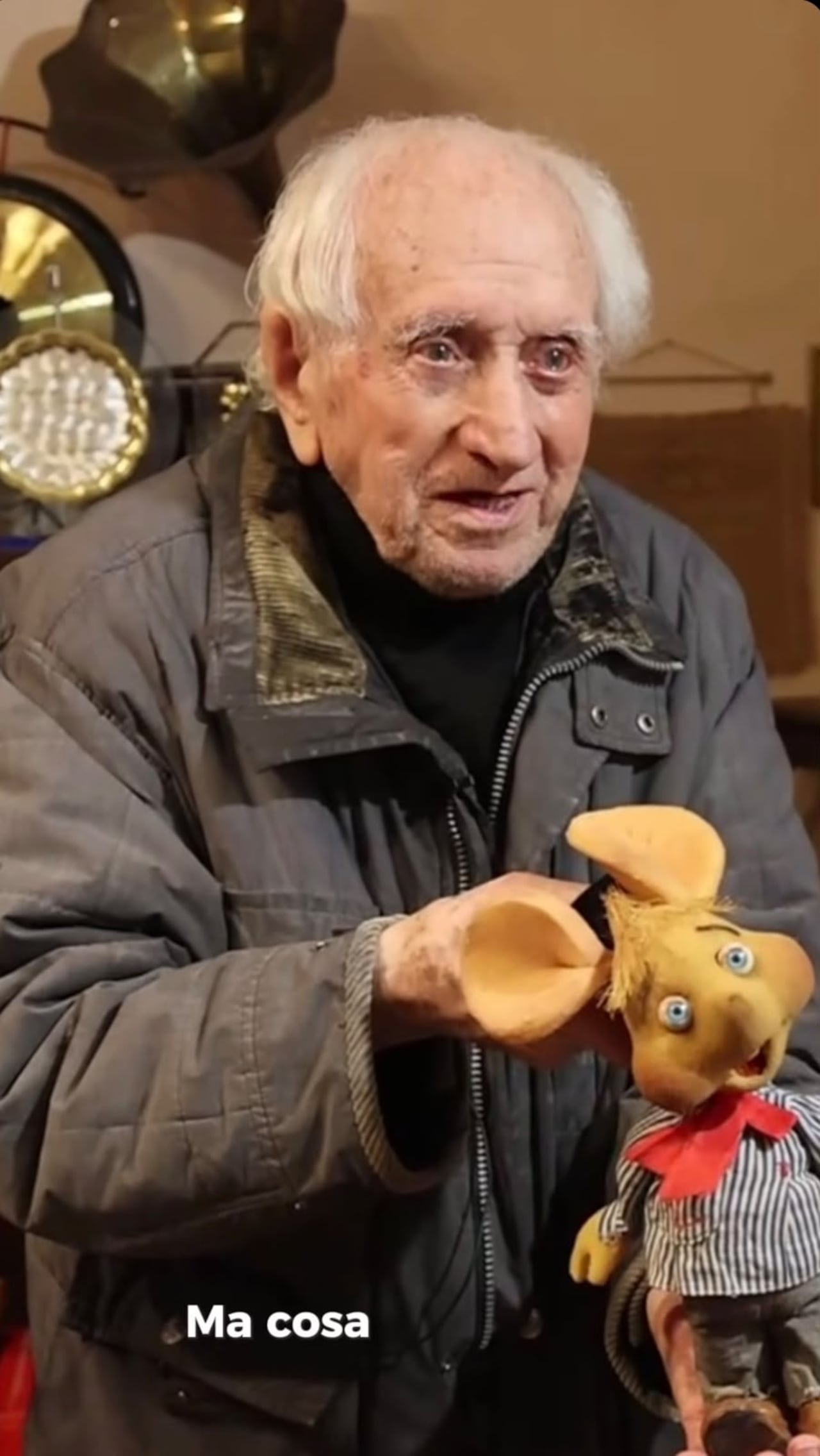 Murió Peppino Mazzullo, la voz histórica de Topo Gigio durante 45 años