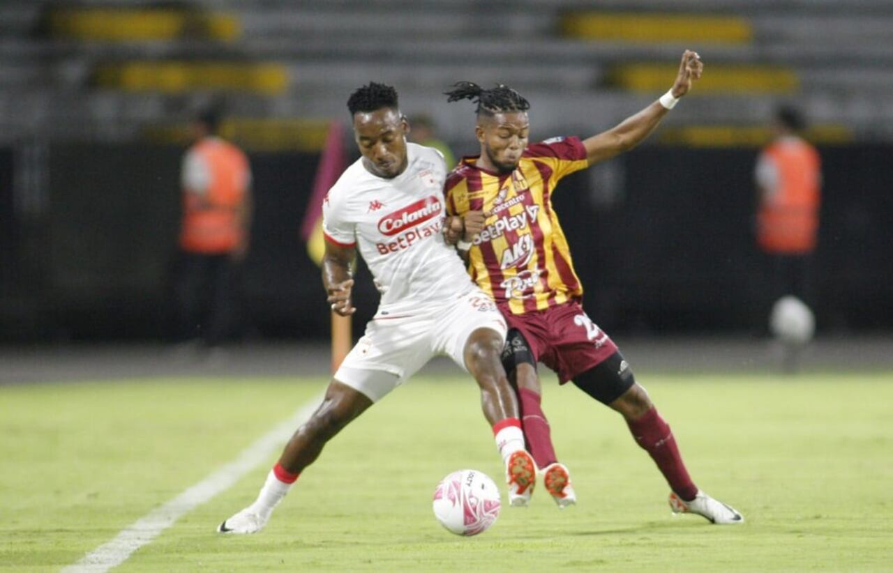 Tolima y Santa Fe se vieron las caras en la fecha 17 de la Liga Betplay