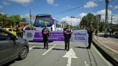 La campaña tiene gran acogida en Popayán, y es ejecutada por las uniformadas que integran la patrulla Púrpura que opera en esta zona del país.