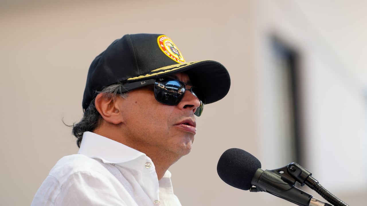 El presidente, Gustavo Petro, el 11 de febrero de 2026 en Chaparral (Tolima)