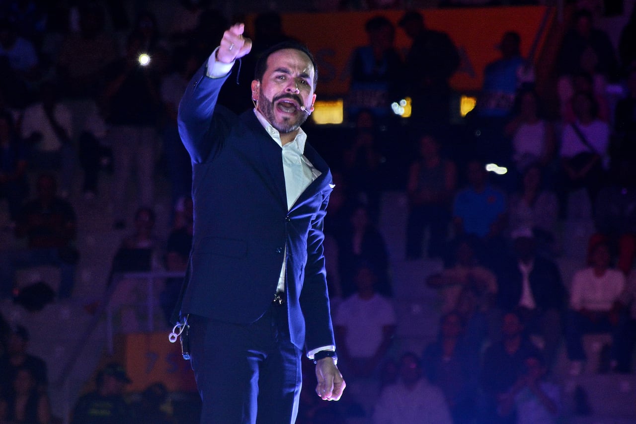 lanzamiento oficial de la campaña presidencial del Dr. Abelardo De La Espriella, evento en el que además se realizará el anuncio de su fórmula a la vicepresidencia. Arena Cañaveralejo.