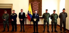 El mandatario oficializó desde Barranquilla las designaciones en el Comando General, el Ejército, la Armada y la Fuerza Aérea.