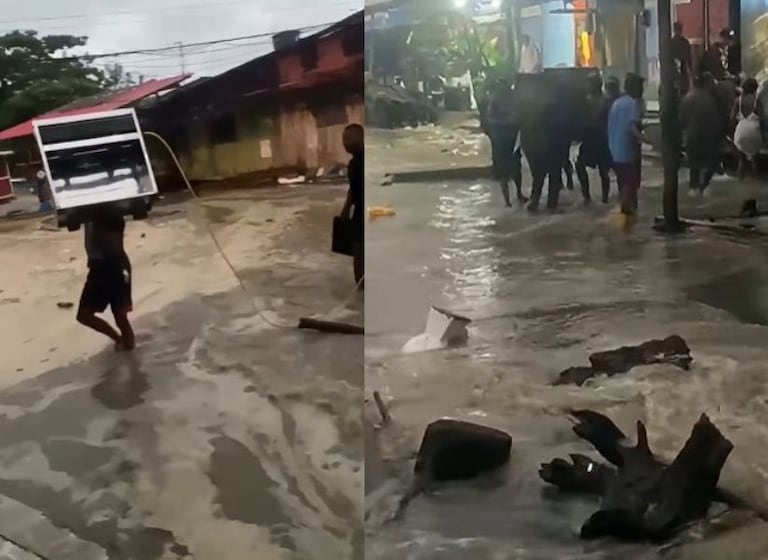 Durante la noche del sábado 15 de agosto y la mañana de este domingo 16 agosto, se registró un aumento del nivel del mar en sectores turísticos de Buenaventura, entre ellos Juanchaco y Ladrilleros, situación que generó afectaciones en algunas viviendas ubicadas cerca de la línea costera.