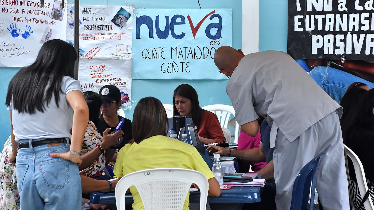 Protestas Usuarios Nueva EPS