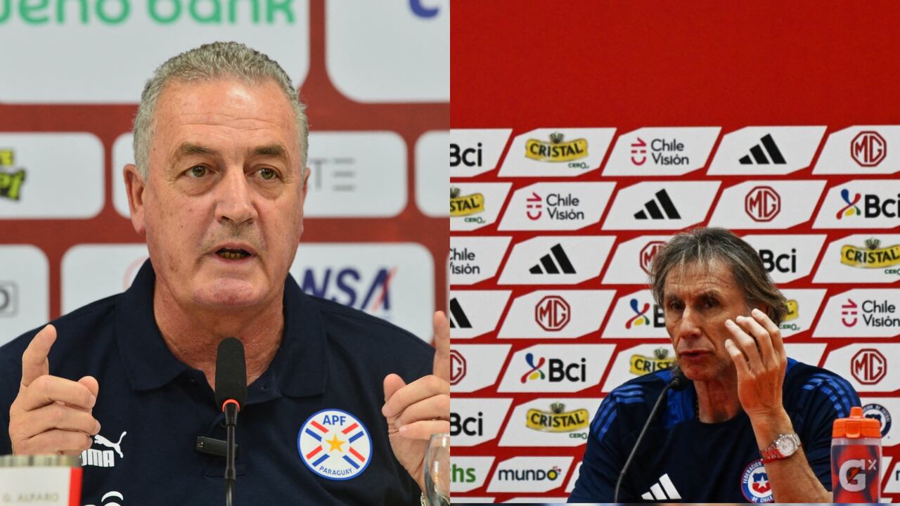 Gustavo Alfaro y Ricardo Gareca