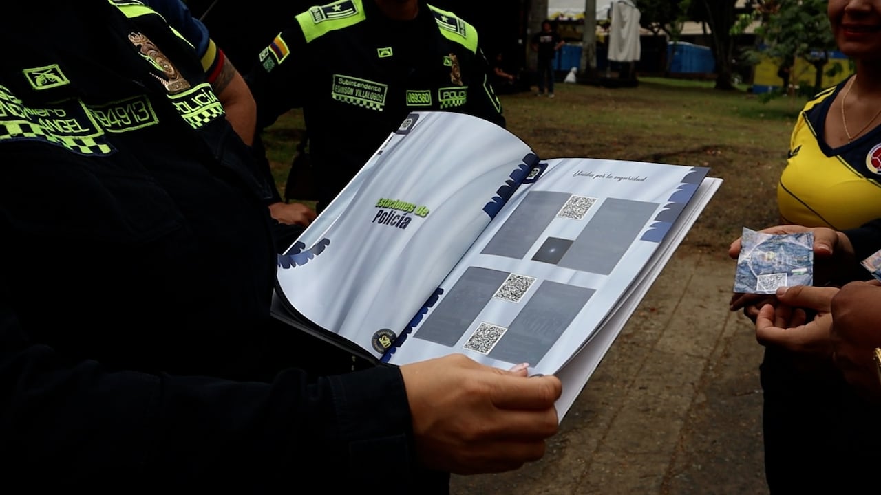 La Policía realizó esta labor para prevenir que existan alteraciones del orden público en la ciudad durante la celebración de los partidos de Colombia y el Mundial.