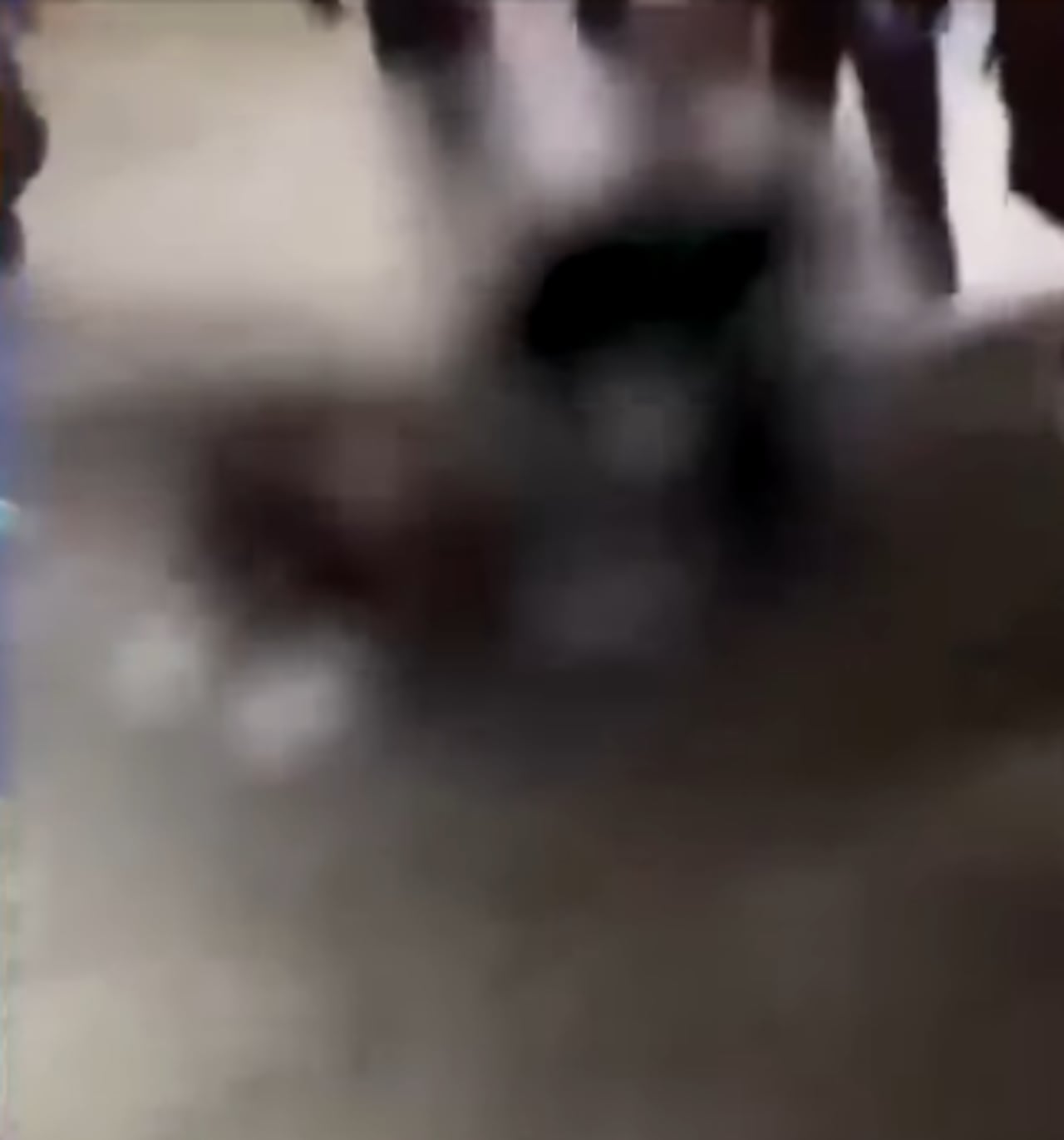 La agresión fue grabada y publicada en redes sociales.