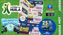 Consulte aquí los resultados oficiales del sorteo de la Lotería del Huila de este martes.